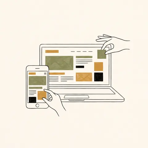 Dizüstü ve telefonda yerleştirilen site blokları