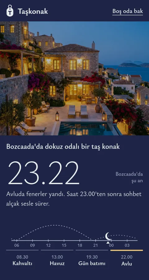 Butik otel örnek sitesi
