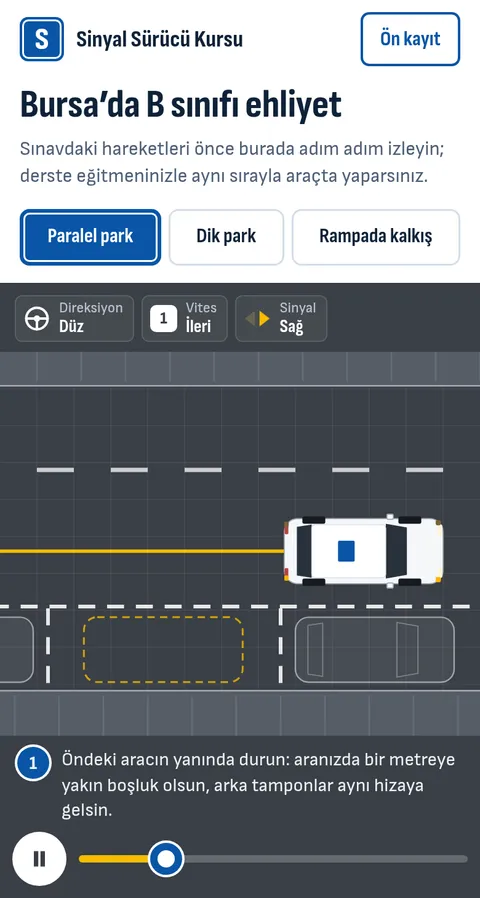 Sürücü kursu örnek sitesi